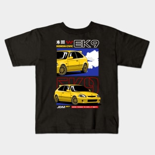 Iconic Civic Type R EK9 Kids T-Shirt